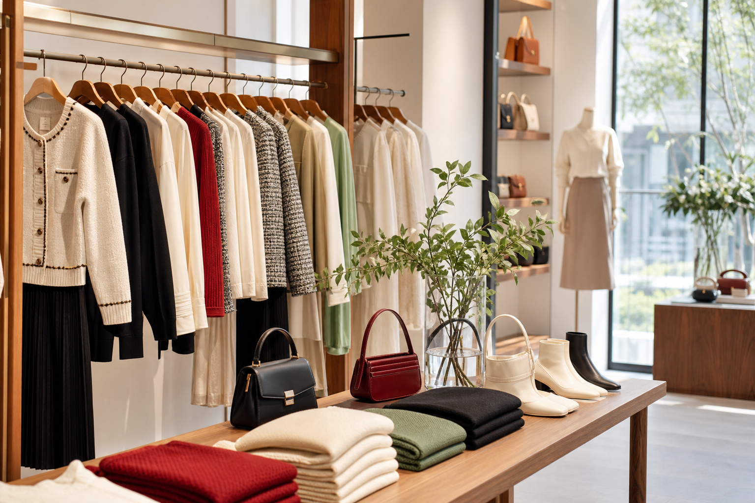 Không gian showroom thời trang Little Korea Hanoi